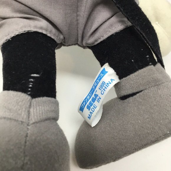 Mickey Mouse Fantasy Amuse SEGA 1999 Japan Disney Posable Plush Gray 12" - Picture 4 of 12